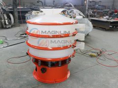 防腐蝕塑料振動篩可以做采用防爆振動電機(jī)么？